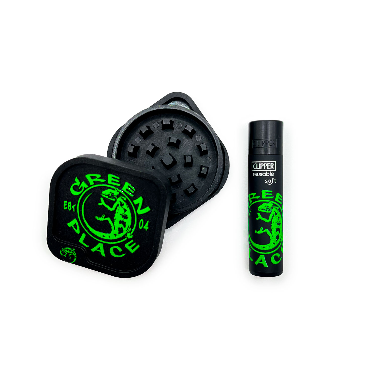 GreenPlace Grinder + Lighter