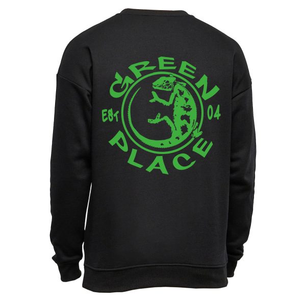 Crewneck Sweater – Black - Hover